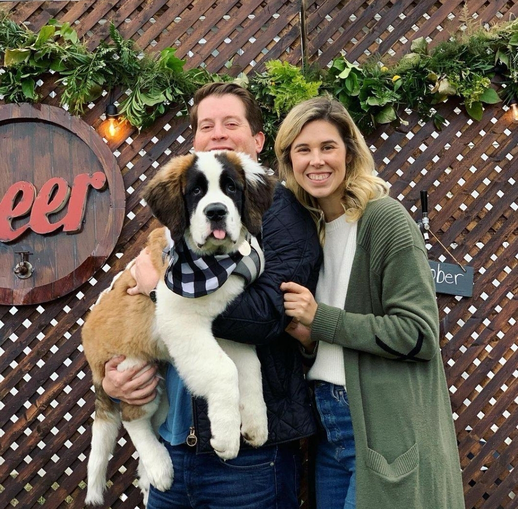 Our team with puppies